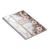 The Master Plan | Art Deco Gold Foil Wedding Notizblock (Rechte Seite)