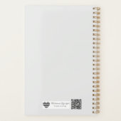 The Master Plan | Art Deco Gold Foil Wedding Planer (Rückseite)