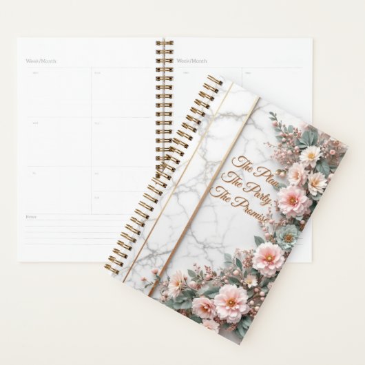 The Master Plan | Art Deco Gold Foil Wedding Planer (Anzeige)