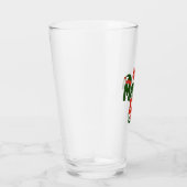 The Matcha Elf Funny Christmas Matcha Drink Glas (Rechts)