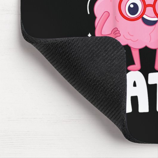 The Math Ain't Mathin Funny Math Teacher Mousepad (Ecke)