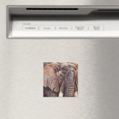 The Matriarch - African Elephant Magnet (In Situ (Geschirrspüler))
