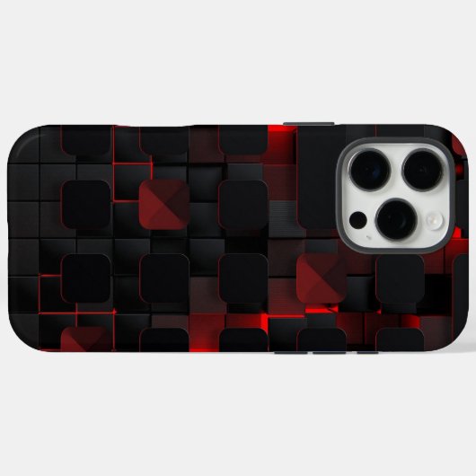 The Matrix Cube Case-Mate iPhone Hülle (Rückseite (Horizontal))