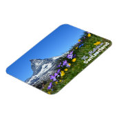 The Matterhorn Switzer Travel Souvenir Magnet (Linke Seite)