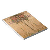 The May Queen - Margaret Macdonald Mackintosh Notizblock (angewinkelt)
