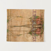 The May Queen - Margaret Macdonald Mackintosh Wandteppich (Vorderseite (Horizontal))