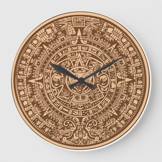 The Mayan CatEndar. Große Wanduhr (Vorderseite)