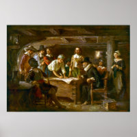 The Mayflower Compact, 1620, Ferris