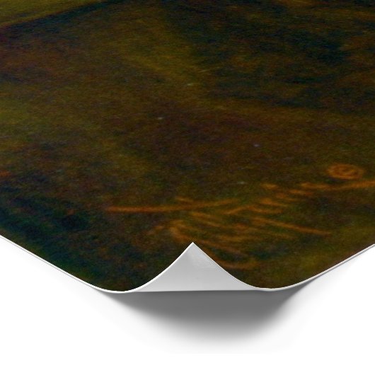 The Mayflower Compact, 1620, Ferris Poster (Ecke)