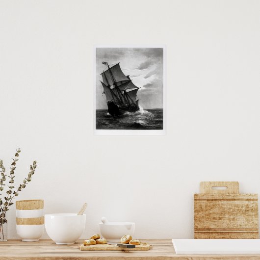 The Mayflower Poster (Küche)