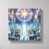 "The Maze"-Leinwand Leinwanddruck (Vorderseite)