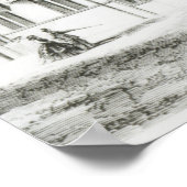 The Meadow Gebäude, Christ Church, Oxford Poster (Ecke)