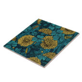 The meadow in yellow and blue fliese (Seite)