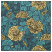 The meadow in yellow and blue stoff (Muster)
