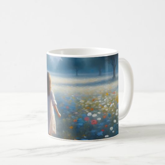 The Meadow's Secret - Whispers of Spring Kaffeetasse (VorderseiteRechts)