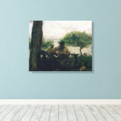 The Meal at Honfleur, 1875 Leinwanddruck (Insitu (Holzboden))