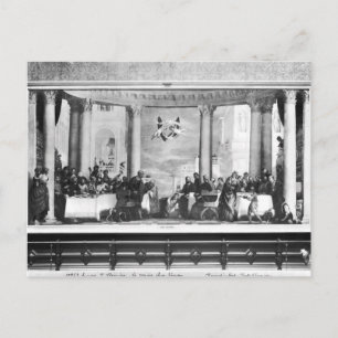 The Meat the House of Simon the Pharisee 2 Postkarte