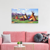 The Medicine Teepee Joseph Henry Sharp 1903 Leinwanddruck (Insitu (Wohnzimmer))
