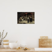 The Meeting of Faust and Marguerite, 1860 Poster (Küche)