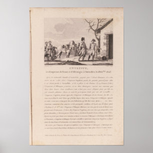 The meeting of the commanders poster