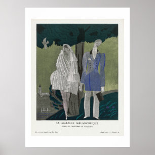 The Melancholy Marriage, Charles Martin  Poster