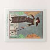 The Melancholy Walker von George Barbier Puzzle (Horizontal)