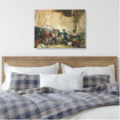 The Melee on Board the Chesapeake, 1813 Leinwanddruck (Insitu (Schlafzimmer))
