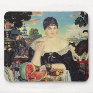 The Merchant's Ehefrau at Tea, 1918 Mousepad