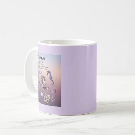 The Mermaid Legend - Coffee Mug Kaffeetasse (Vorderseite Links)