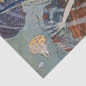 "The Mermaid Princess" von Edmund Dulac Seidenpapier (Ausschnitt)