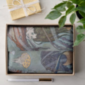 "The Mermaid Princess" von Edmund Dulac Seidenpapier (Geschenk)