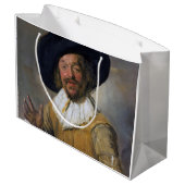 The Merry Drinker, Frans Hals, 1628-1630 Große Geschenktüte (Rückseite Schrägansicht)