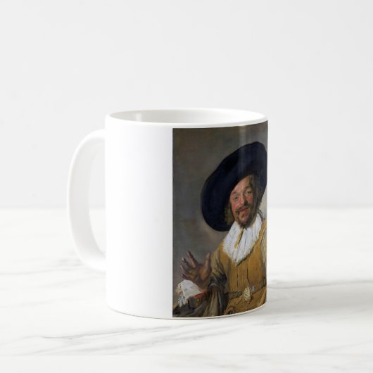 The Merry Drinker, Frans Hals, 1628-1630 Kaffeetasse (Vorderseite Links)