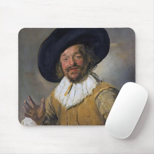 The Merry Drinker, Frans Hals, 1628-1630 Mousepad (Mit Mouse)