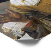 The Merry Drinker, Frans Hals, 1628-1630 Poster (Ecke)