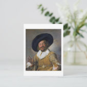 The Merry Drinker, Frans Hals, 1628-1630 Postkarte (Stehend Vorderseite)