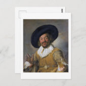 The Merry Drinker, Frans Hals, 1628-1630 Postkarte (Vorne/Hinten)