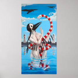 "The Messenger" von Christiane Cegavske Poster