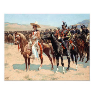 The Mexican Major von Frederic Remington (1889) Fotodruck