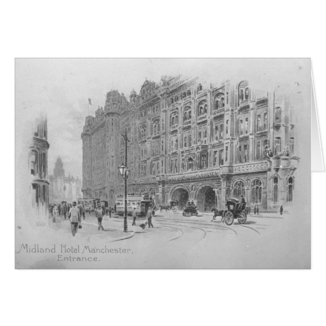 The Midland Hotel, Manchester, c.1910 (Vorderseite (Horizontal))