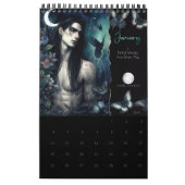 The Midnight Garden 2025 Pagan Calendar Kalender (Jan 2027)