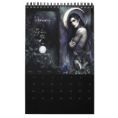 The Midnight Garden 2025 Pagan Calendar Kalender (Feb 2027)