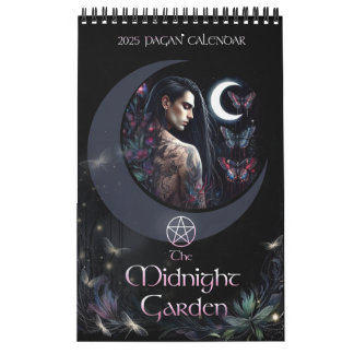The Midnight Garden 2025 Pagan Calendar Kalender