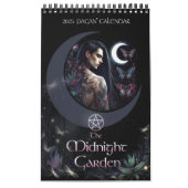 The Midnight Garden 2025 Pagan Calendar Kalender (Titelbild)