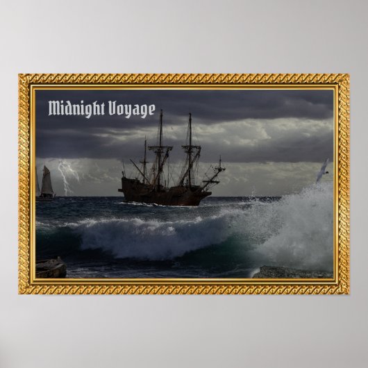 The Midnight Voyage in the Moonlight Poster (Vorne)