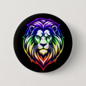 The Mighty Lion - Sovereign 'Pride-Support' Button (Vorderseite)