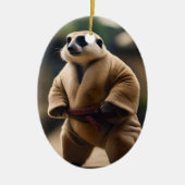 The Mighty Meerkat: Sumo Showdown, Keramik Ornament (Vorne)