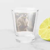 The Mighty Meerkat: Sumo Showdown, Schnapsglas (Rückseite)