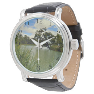 The Mighty River Murray Australia Armbanduhr