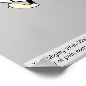 The Mighty Wah-Wah (Gott der Schmerzempfindlichkei Poster (Ecke)